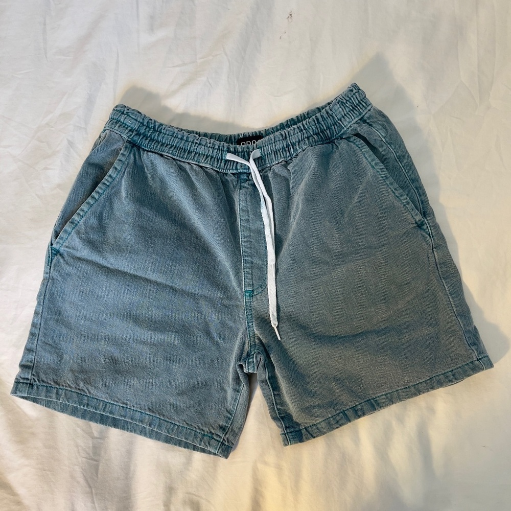 BDG Urban Outfitters Light Denim Drawstring Shorts